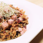 ensalada de lentejas saludable  