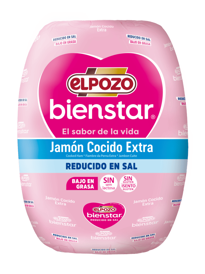Jamón Cocido al Corte. Reducido en sal