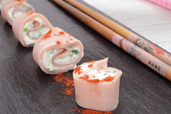 Makis o rollitos de jamón Cocido ElPozo BienStar