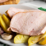 Pechuga de Pavo con manzana al horno