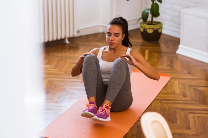 Tabla de ejercicios para abdominales perfectos