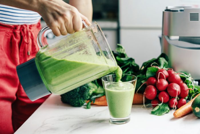 energía en el día a día Batidos y licuados de frutas y verduras